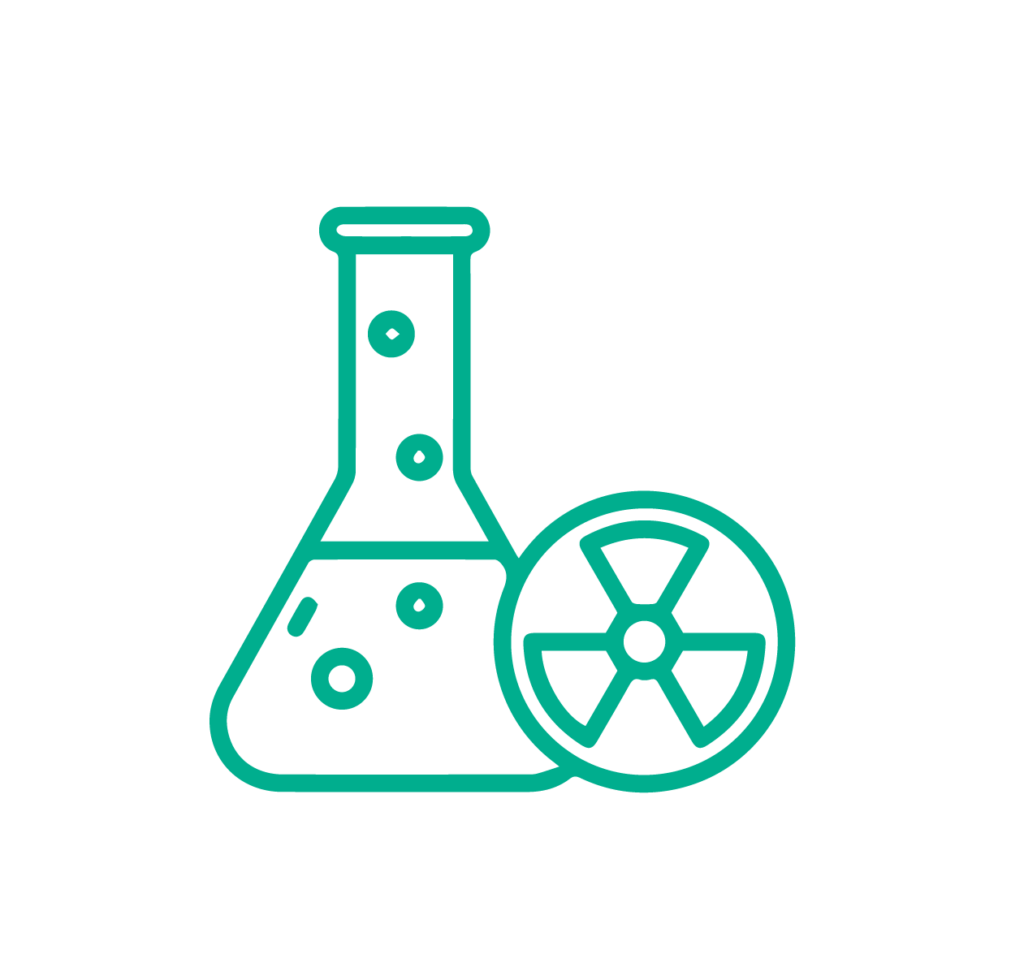 icône verte chimique